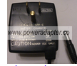 E.D.S. 2506 AC ADAPTER 12VDC 300mA USED 2.5x5.5x12mm -(+)- - Click Image to Close